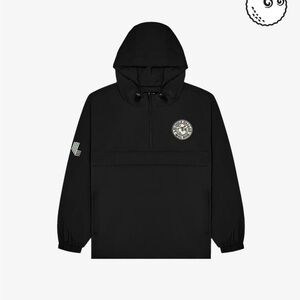 Limited Edition Black Windbreaker Jacket by Malbon x Liv Golf Dallas